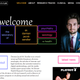 The homepage of Damian Sendler’s website